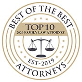 Best of the Best Attorneys | Top 10 2020 family law attorney (established 2019)